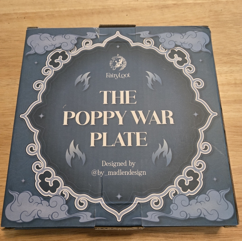 The Poppy War Plate